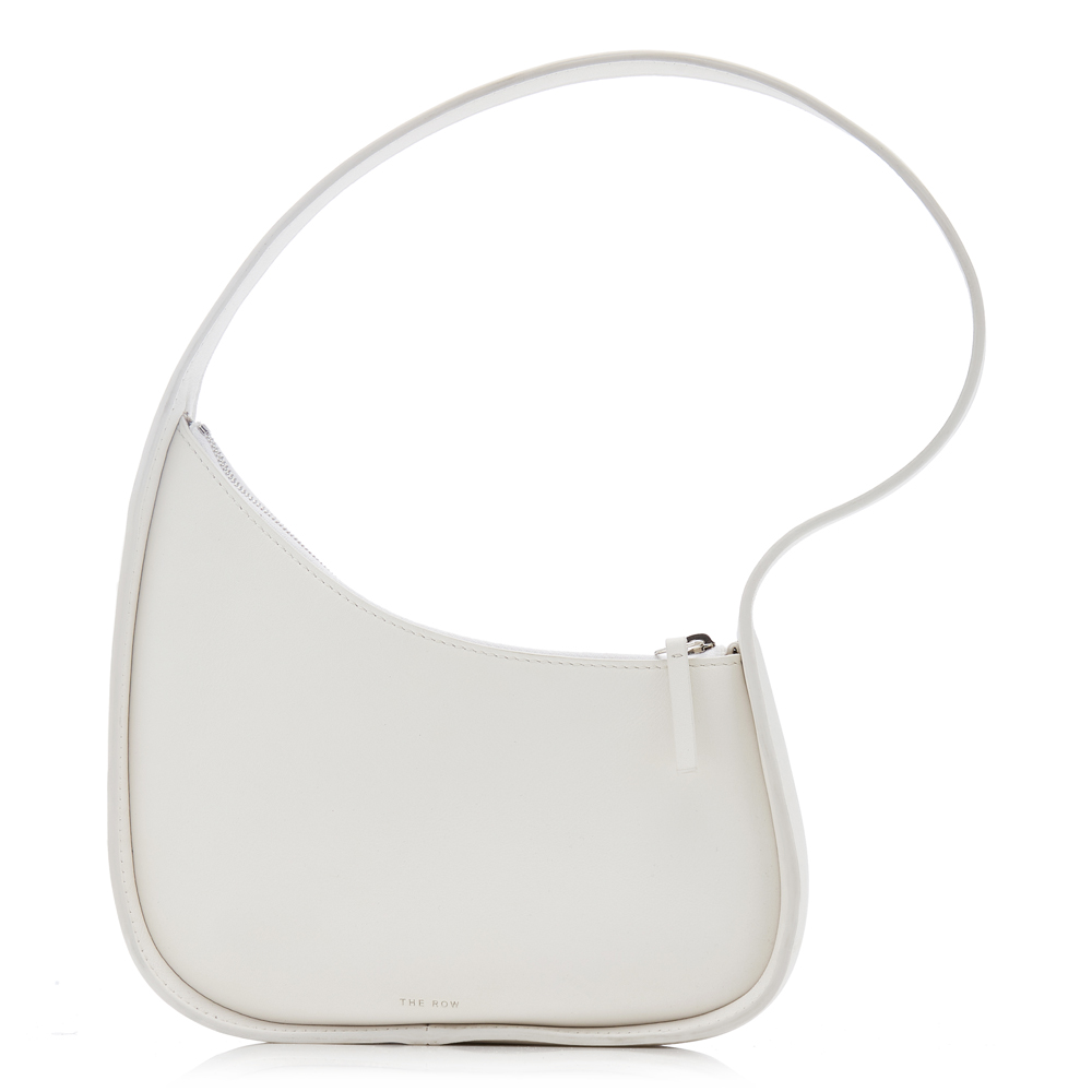 The Row Half Moon Ivory Bag.jog