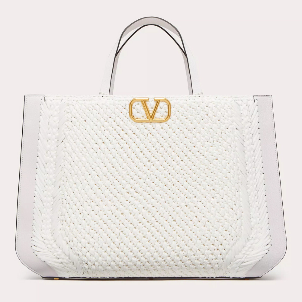 Valentino V Logo Tote