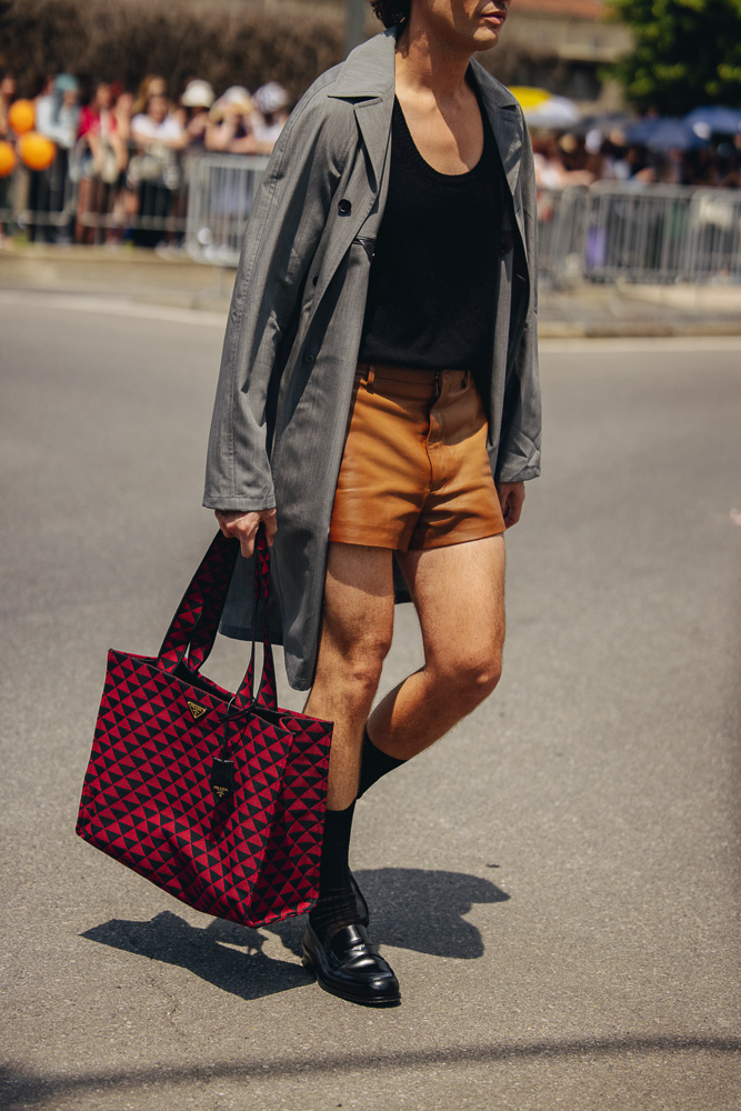 Milan Fashion Week Men's SS24 Street Style