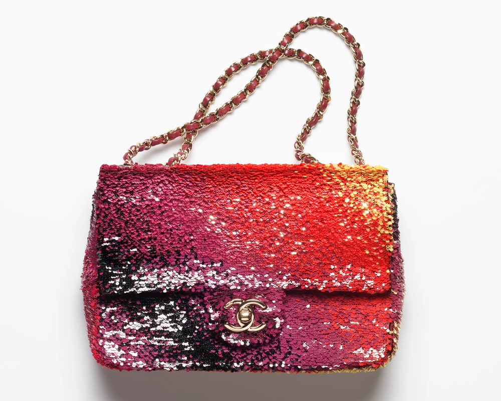 Chanel Mini Sequin Flap