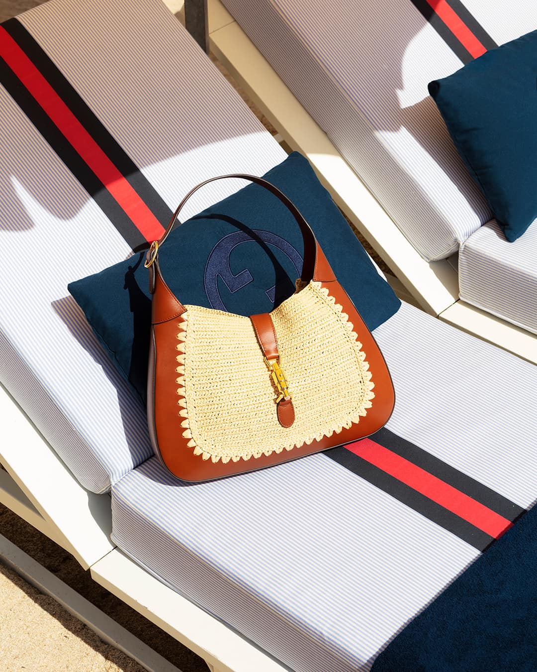 Gucci Raffia Jackie Bag Gucci Raffia Jackie Bag