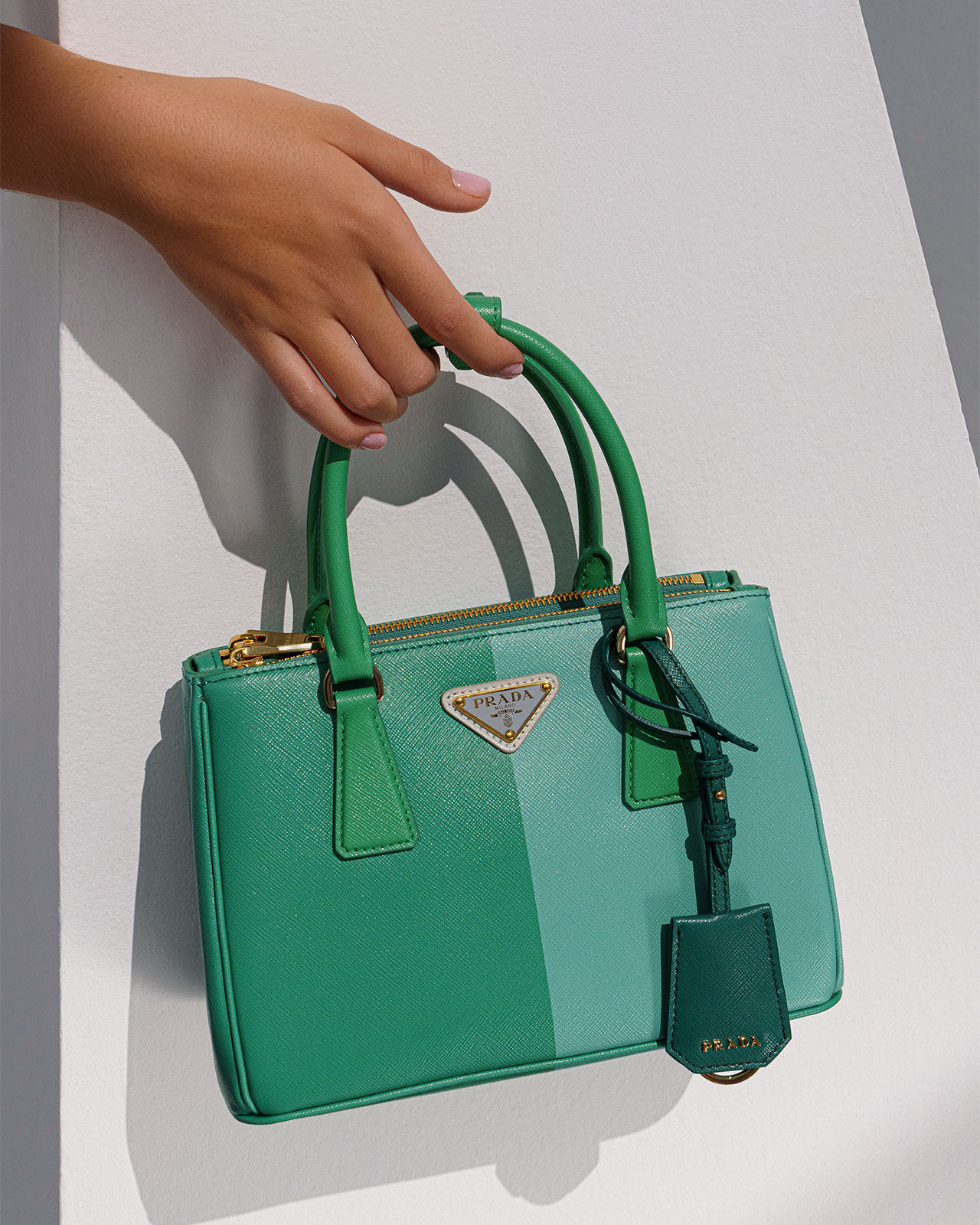 Prada Galleria Special Edition in Green