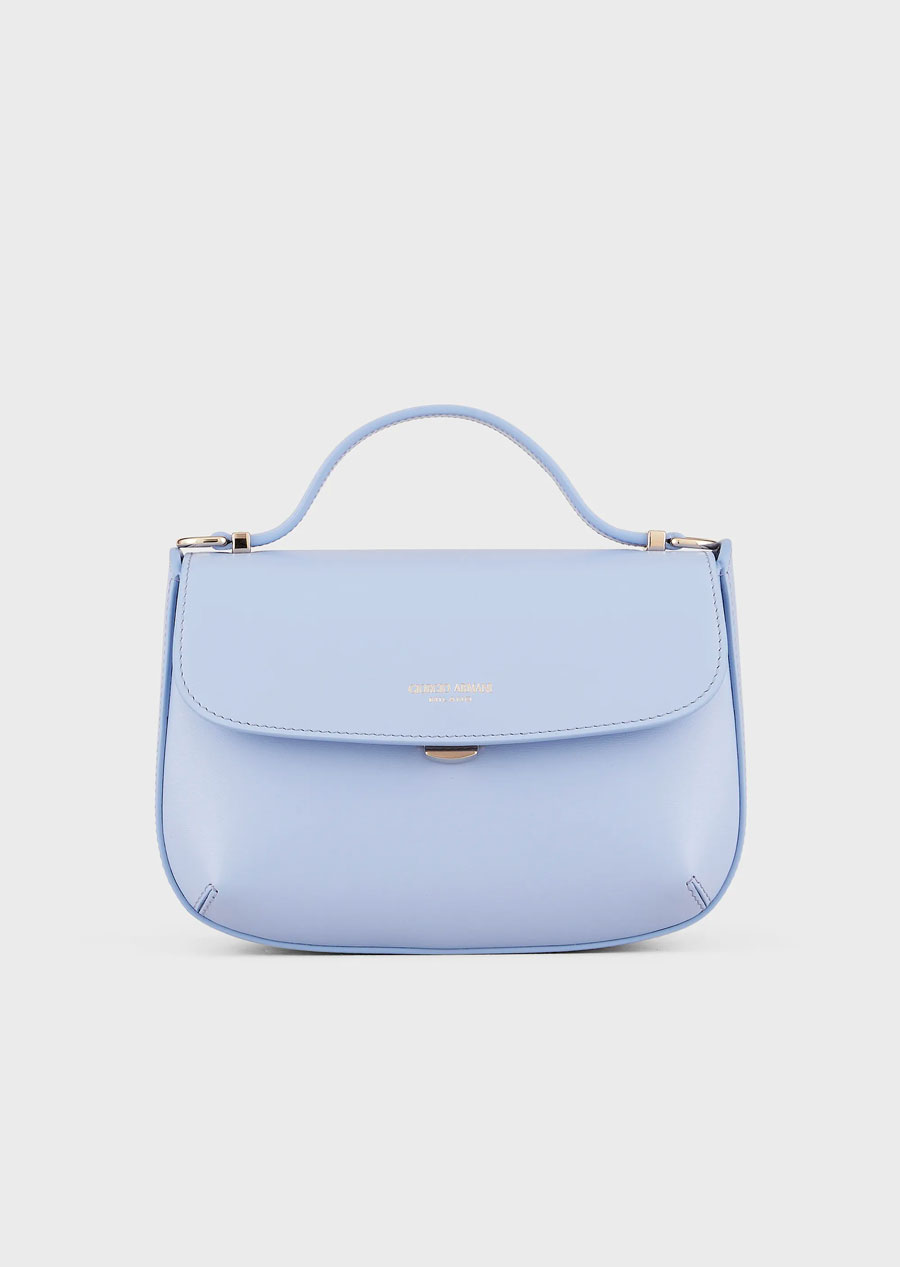 Small la Prima handbag in palmellato leather