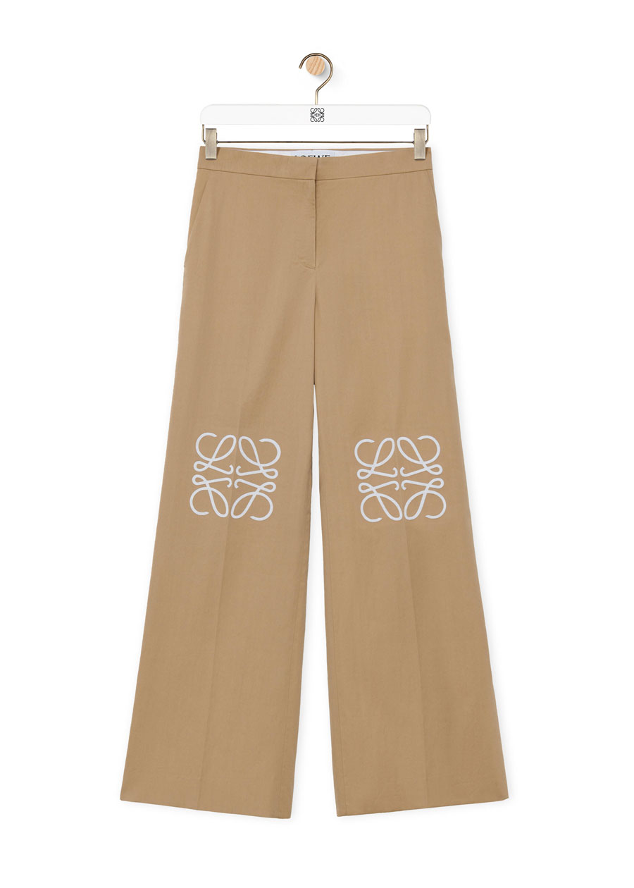 loewe Trousers in cotton and silk