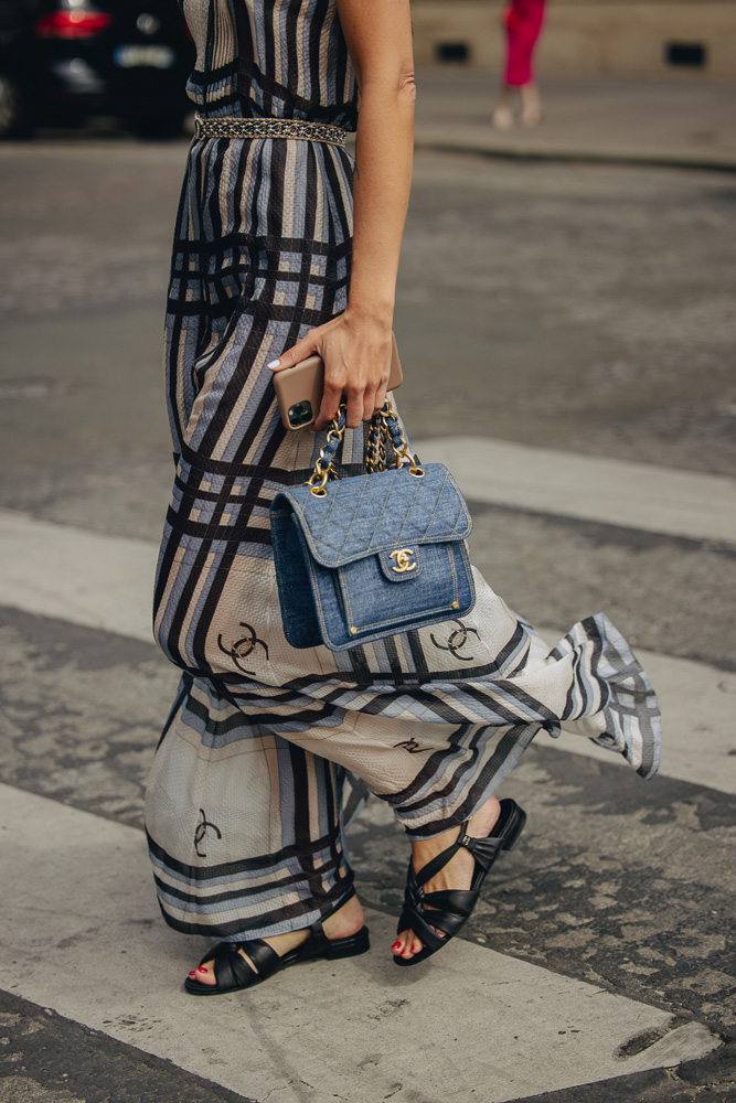 Chanel Teal On the Road Shoulder Bag at 1stDibs