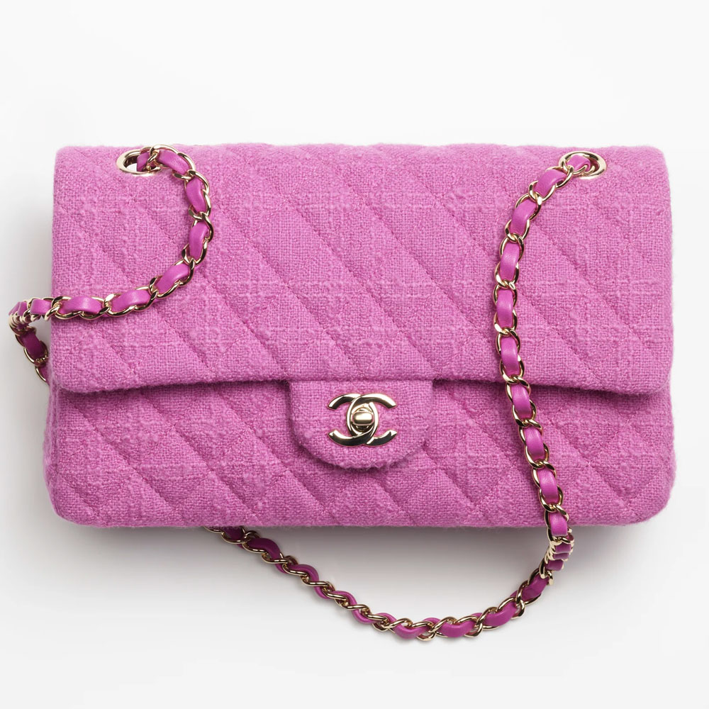 Chanel timeless Classic Flap Purple