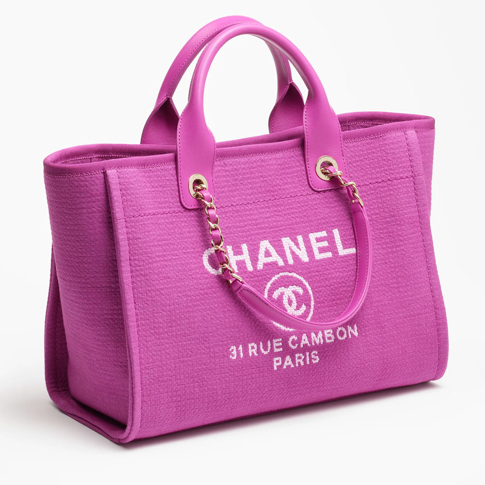 Chanel 2023 Deauville Small Tote Bag