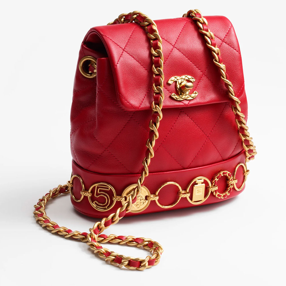 Chanel Mini Medallian Backpack