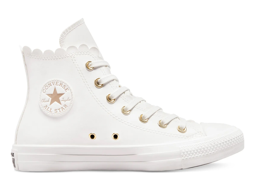 Converse All Star High Tops Scalloped