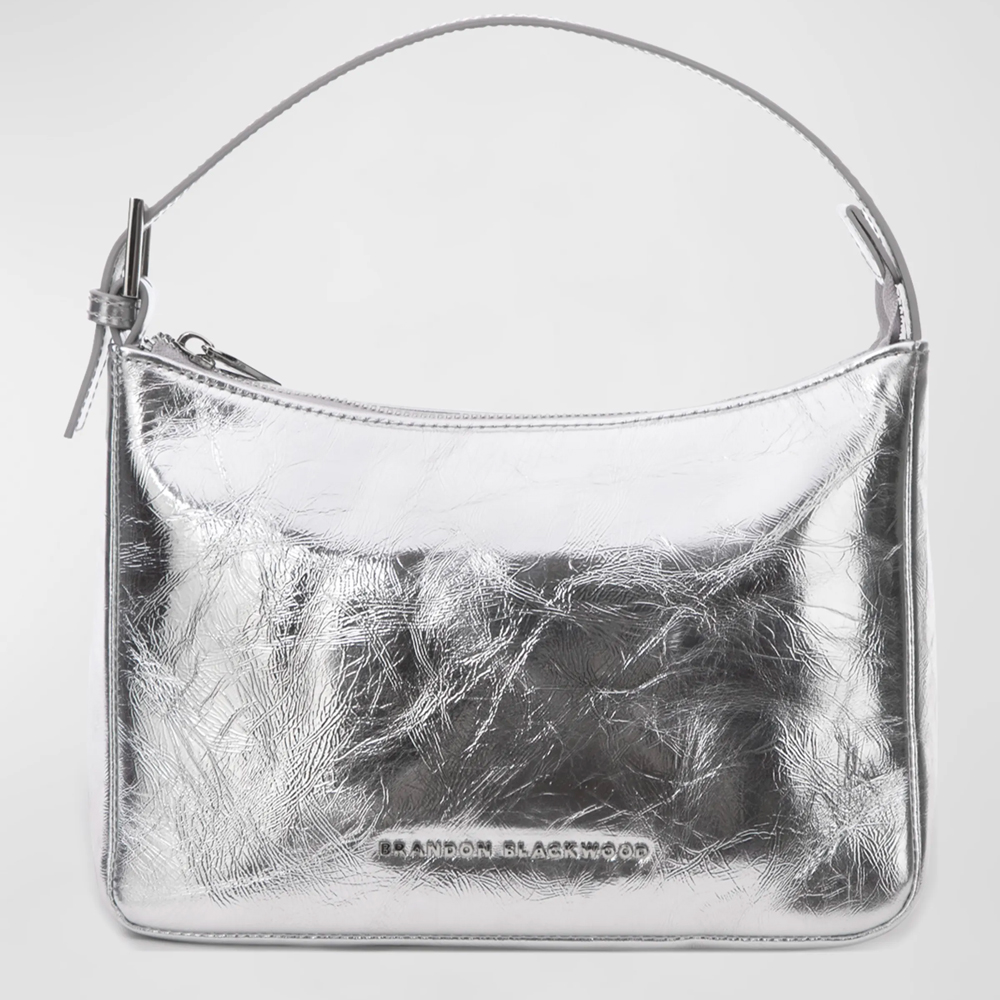 Brandon Blackwood Cortni Metallic Bag