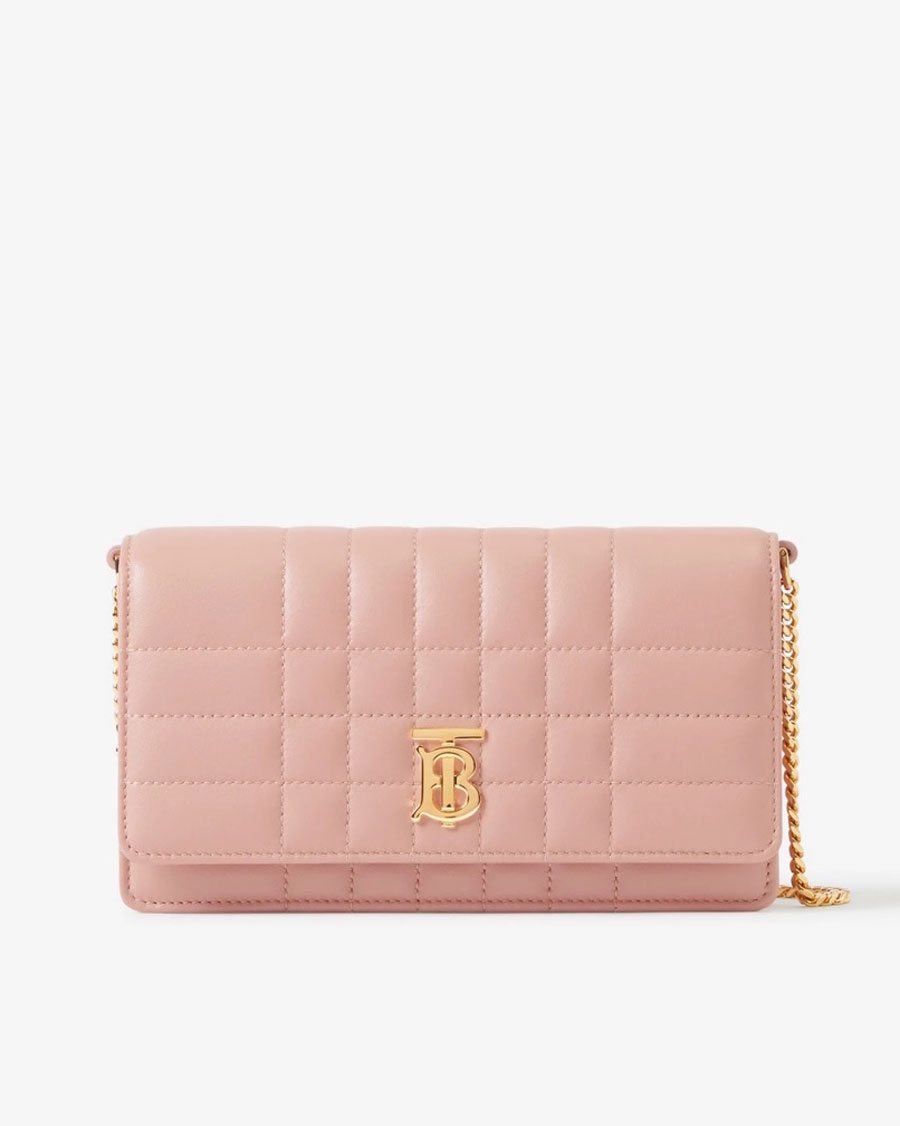 Burberry Bag Lola Clutch Pink Large