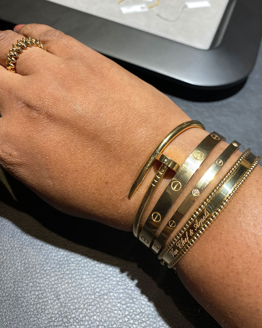 Cartier Bracelet Stack