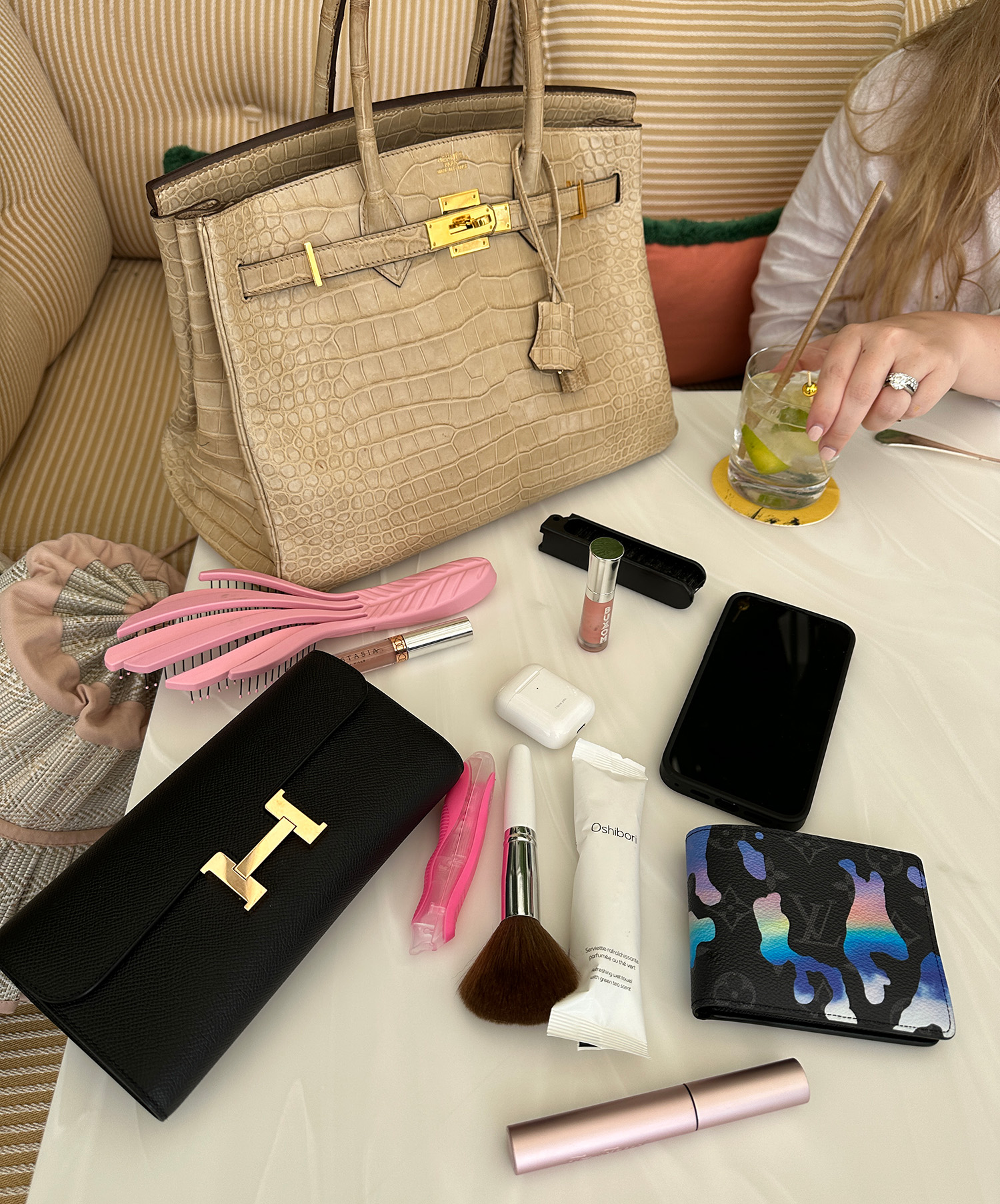 Hermes Birkin Bag Spill