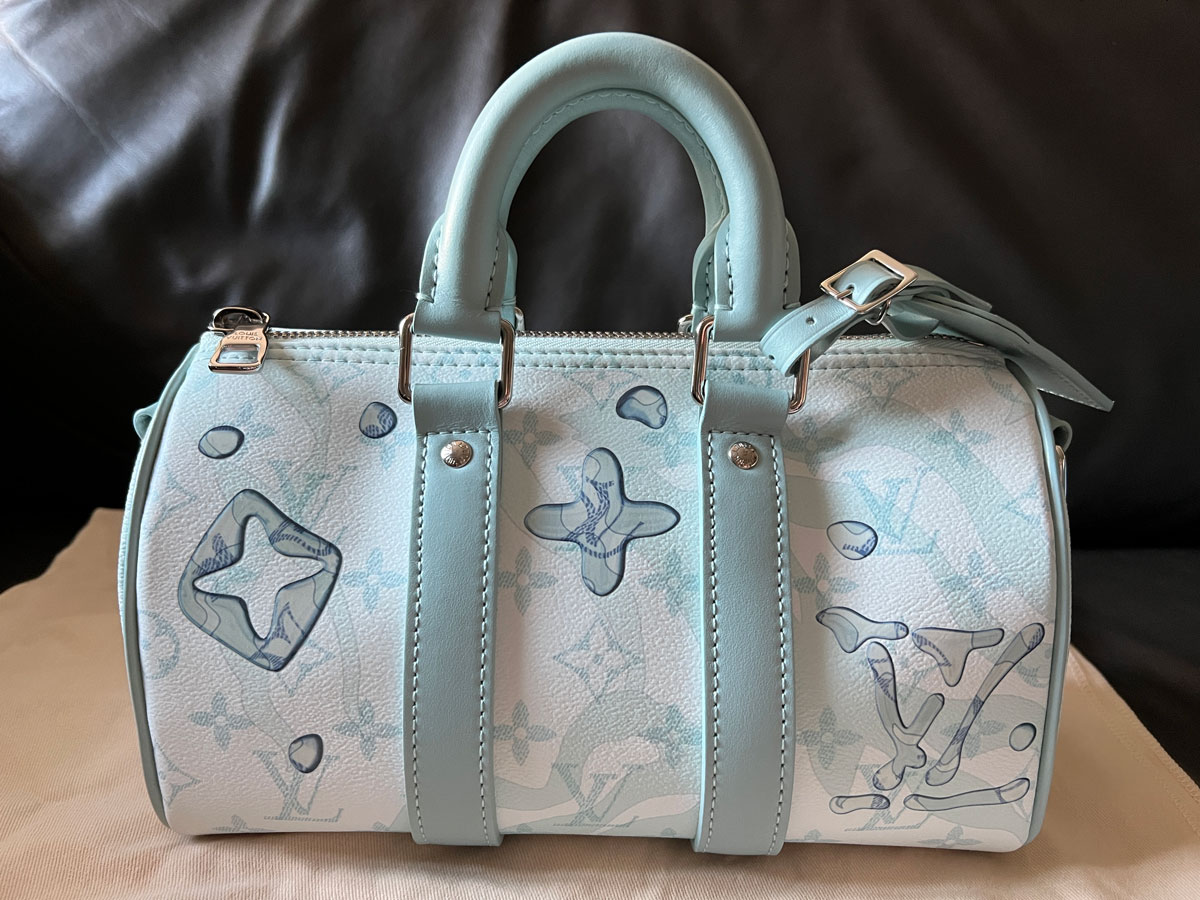 Louis Vuitton Keepall 25 Crystal Blue
