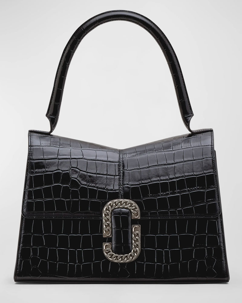 Marc JAcobs Embossed Croc Top Handle