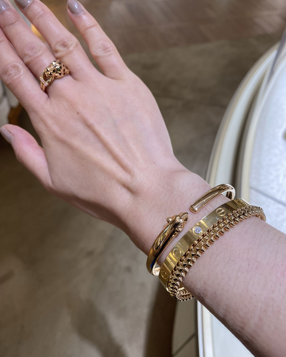 cartier clash and love stack
