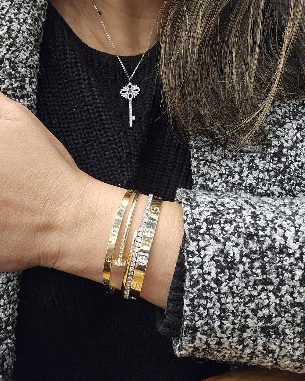 Enter Here For Some Serious Cartier Stacking Inspiration - PurseBlog