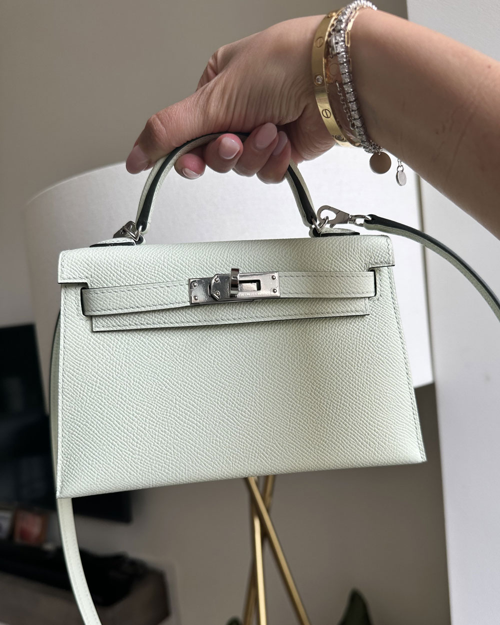 Hermes Kelly Pochette Ombre Lizard - PurseBlog