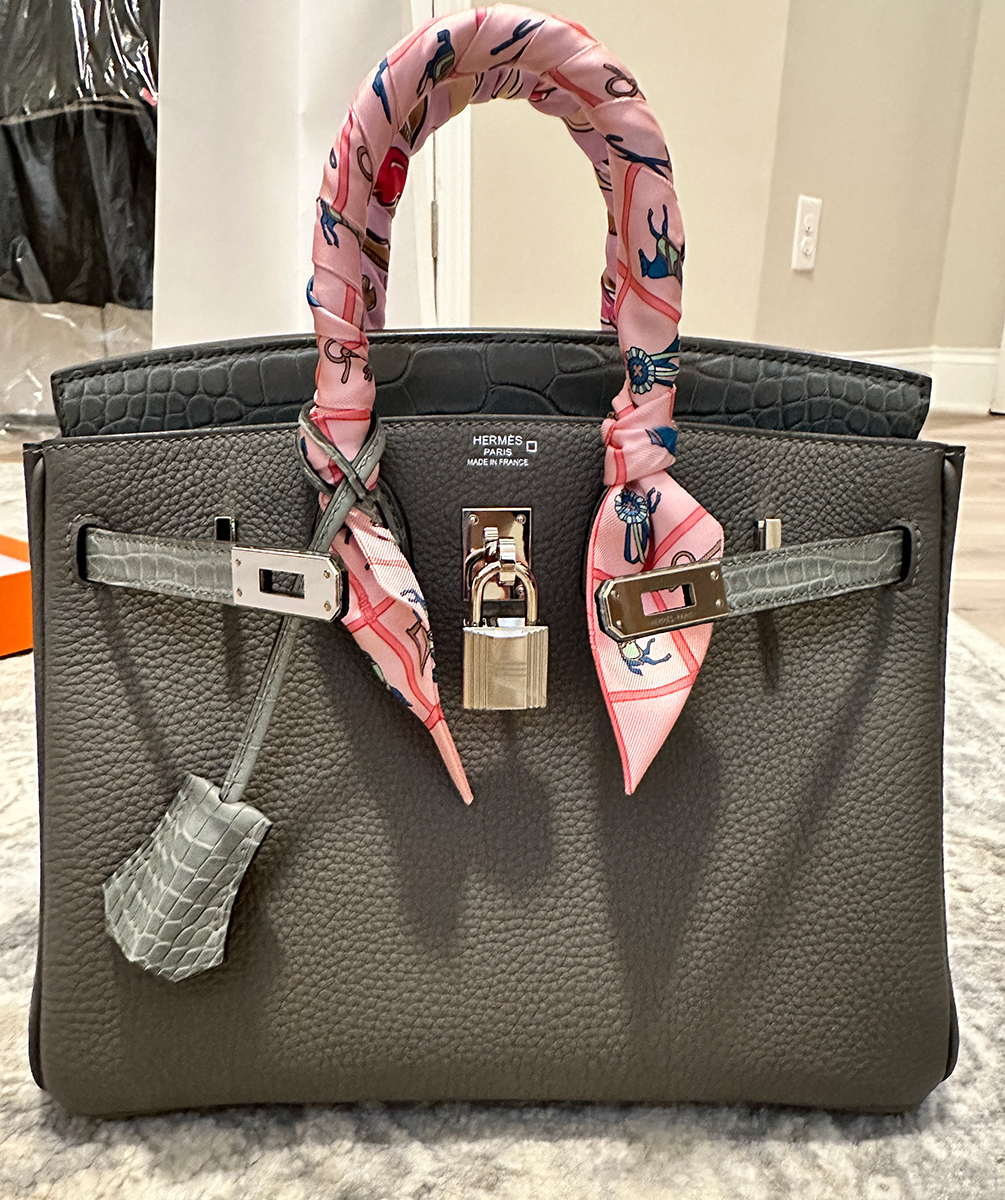 Hermes Vert Cypress Birkin 30 Touch Bag