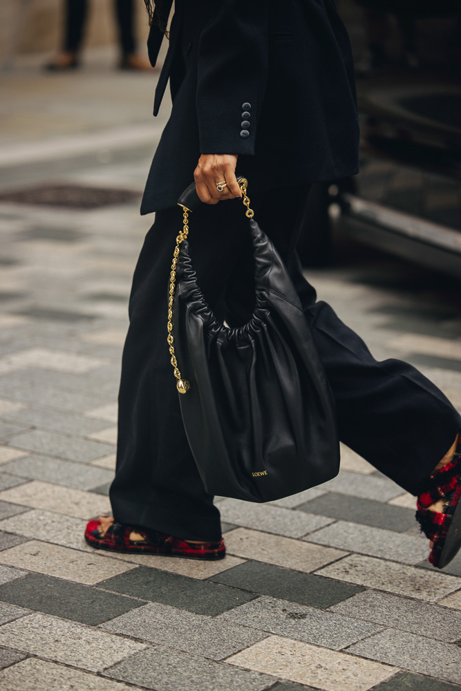 The Best Street Style Bags from LFW Spring 2023, Day 1 - PurseBlog