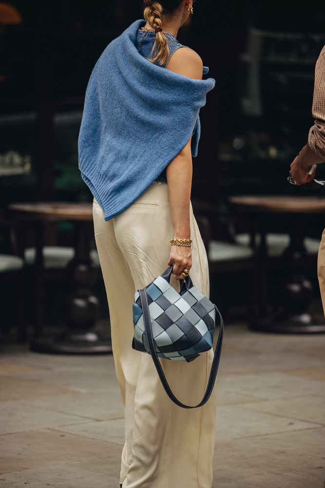 The Best Street Style Bags from LFW Spring 2023, Day 1 - PurseBlog