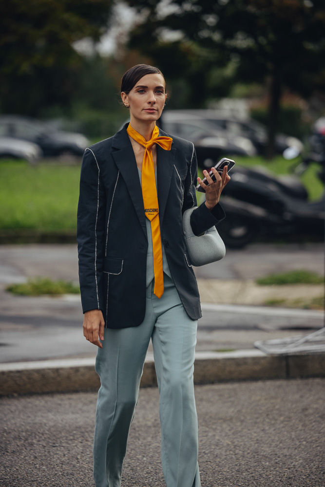 Best Street Style Bags of Milan Fashion Week Day 2 11