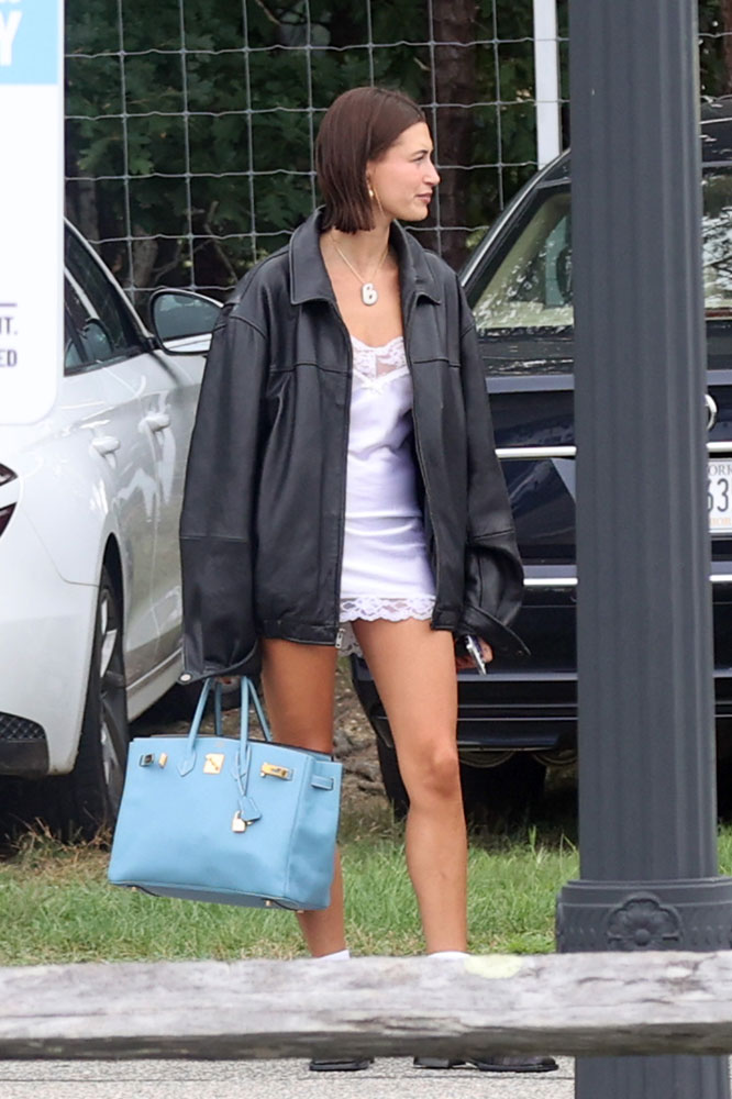 Hailey Bieber Carries Balenciaga's Newest Bag - PurseBlog