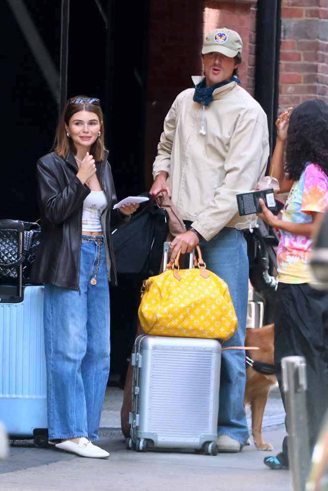 Jacob Elordi Louis Vuitton Speedy New York