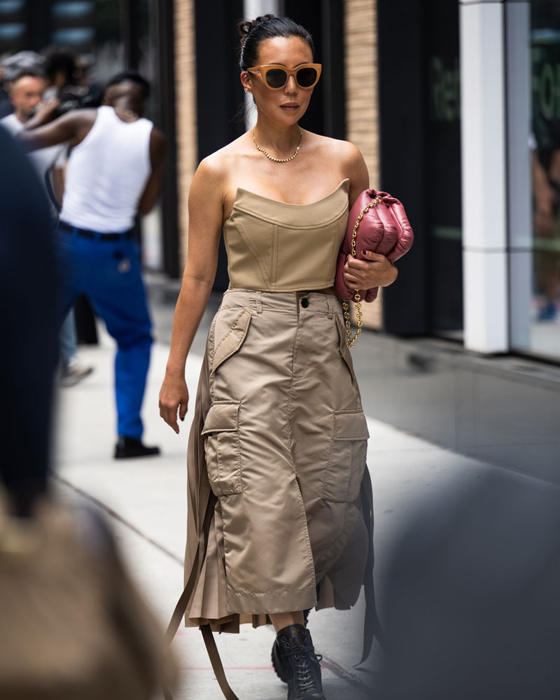 The Best Bags of New York Fashion Week Spring 2015 Street Style – Day Six -  PurseBlog