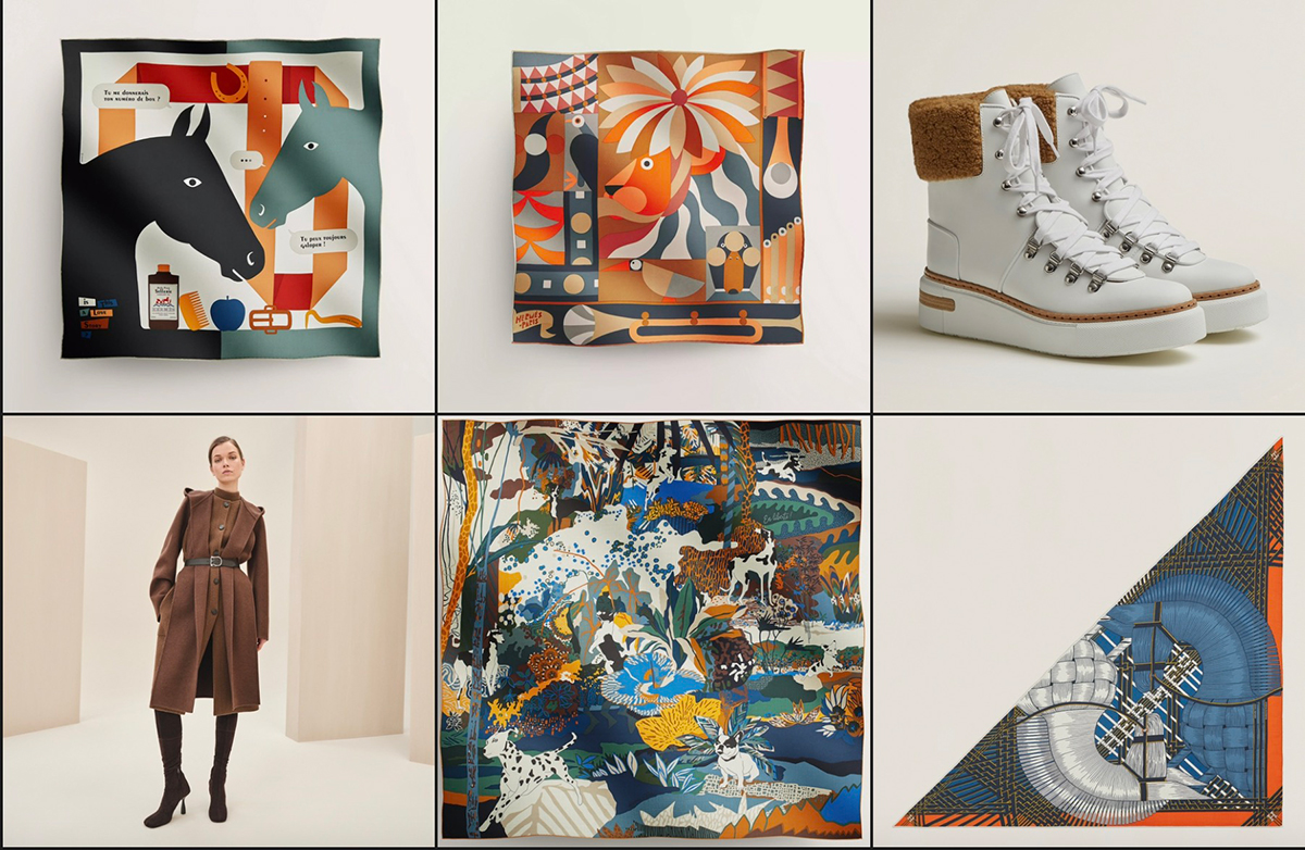 Hermès Autumn/Winter 2023 Part 3: Leather Colors with Scarves, Shoes and  RTW - PurseBlog