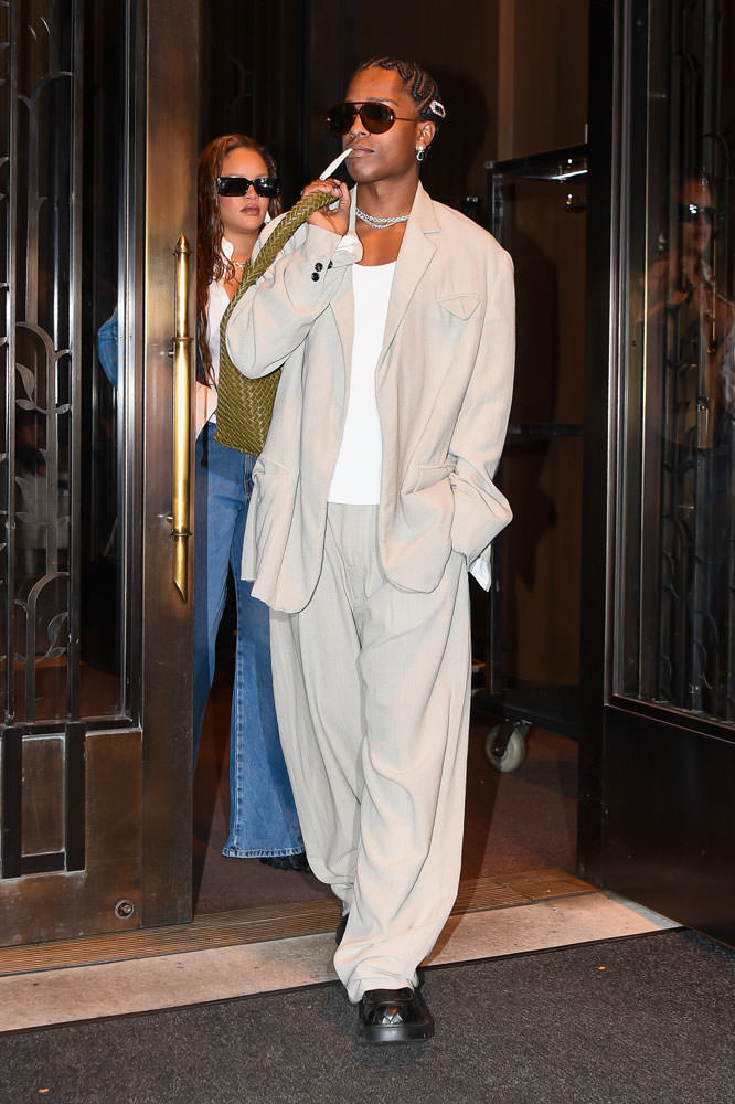 A$AP ROCKY WEARS BOTTEGA VENETA NYC