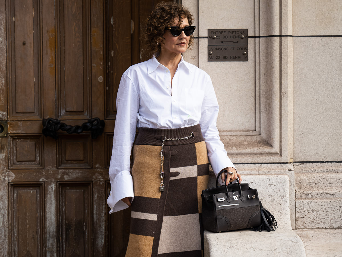 street style hermes jige clutch