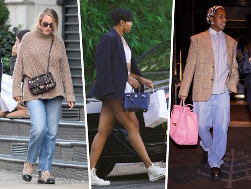 Celebs Promote Their Latest Works While Carrying Hermès, Louis Vuitton and  The Row Bags - PurseBlog