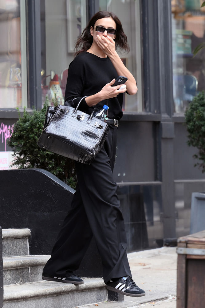 Irina Shayk Birkin NYC