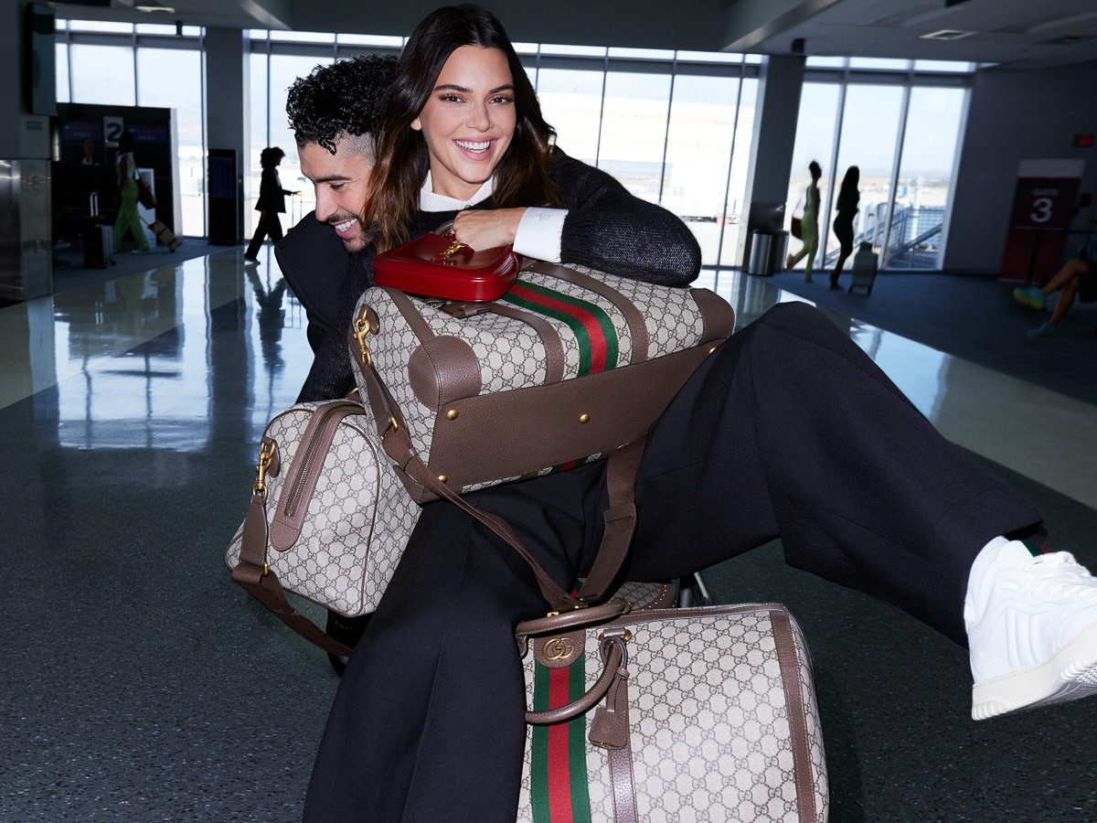 Kendall Jenner and Bad Bunny Star in Star Gucci Pro 2