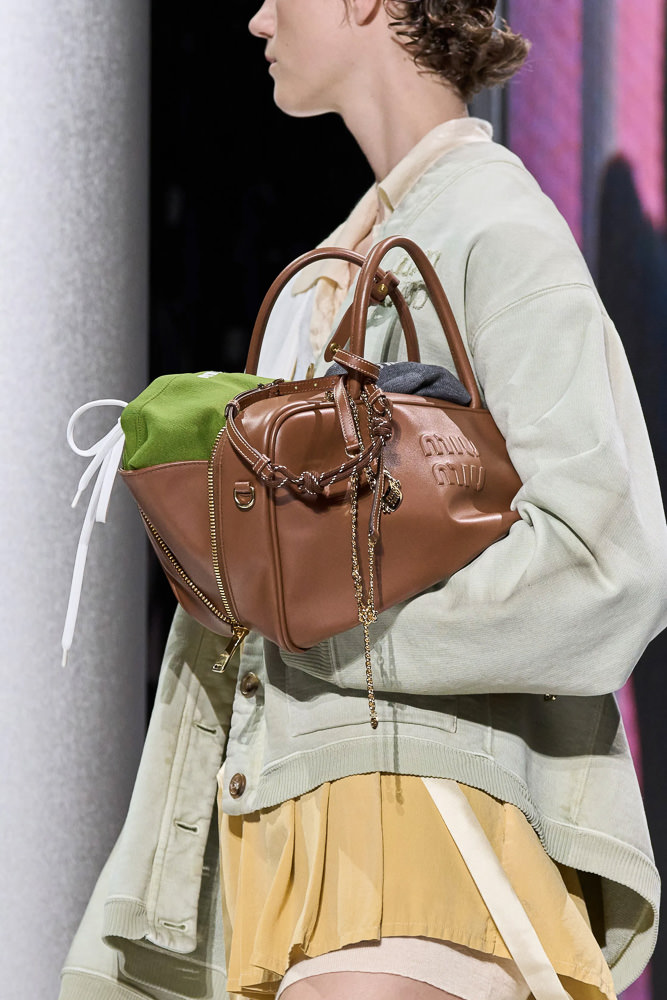 Miu Miu Shows Overstuffed Bowlers, Bucket Bags and More for Spring 2024 ...