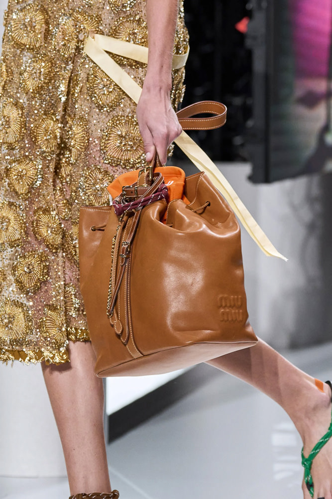 Miu Miu Shows Overstuffed Bowlers, Bucket Bags and More for Spring