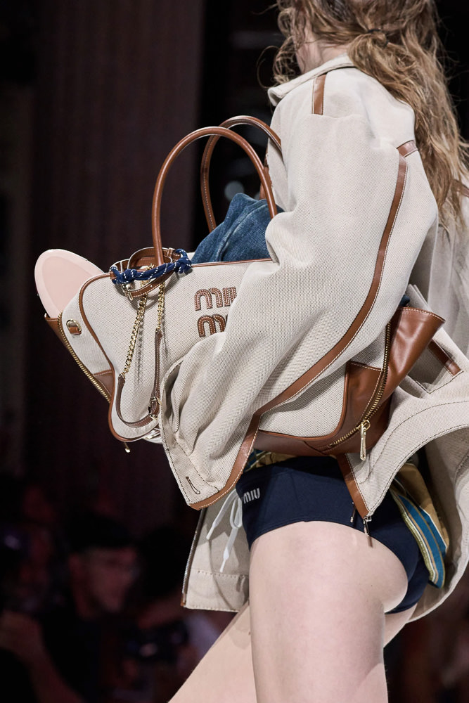 Miu Miu Shows Overstuffed Bowlers, Bucket Bags and More for Spring 2024 -  PurseBlog