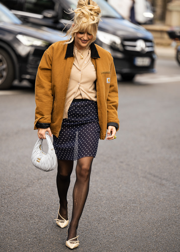 The Best Bags Seen Outside of the Miu Miu Spring 2024 Show on Day