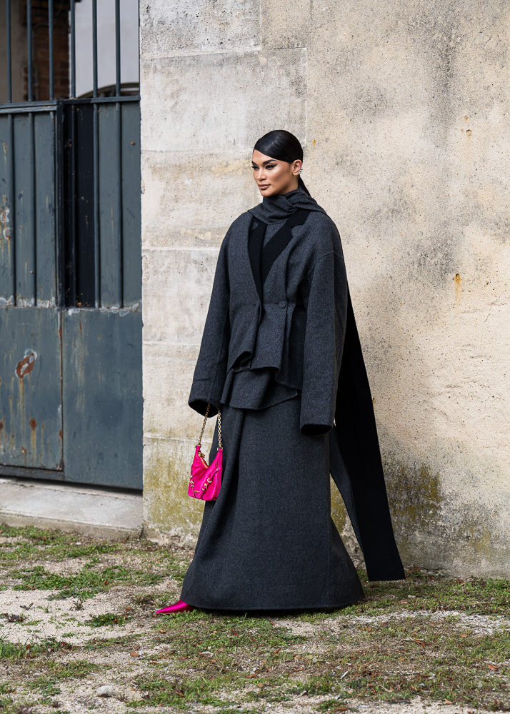 Paris Fashion Week Street Style Bags Borsetta Day 4 13