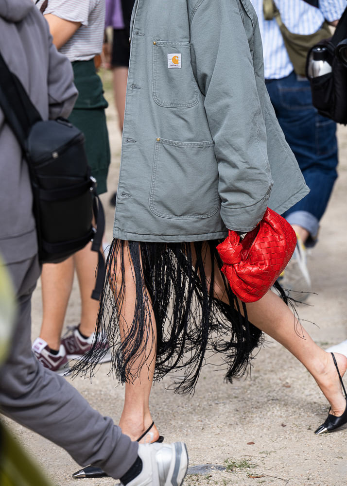 Paris Fashion Week Street Style Bags Borsetta Day 4 21