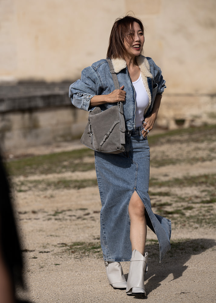 Paris Fashion Week Street Style Bags Borsetta Day 4 8