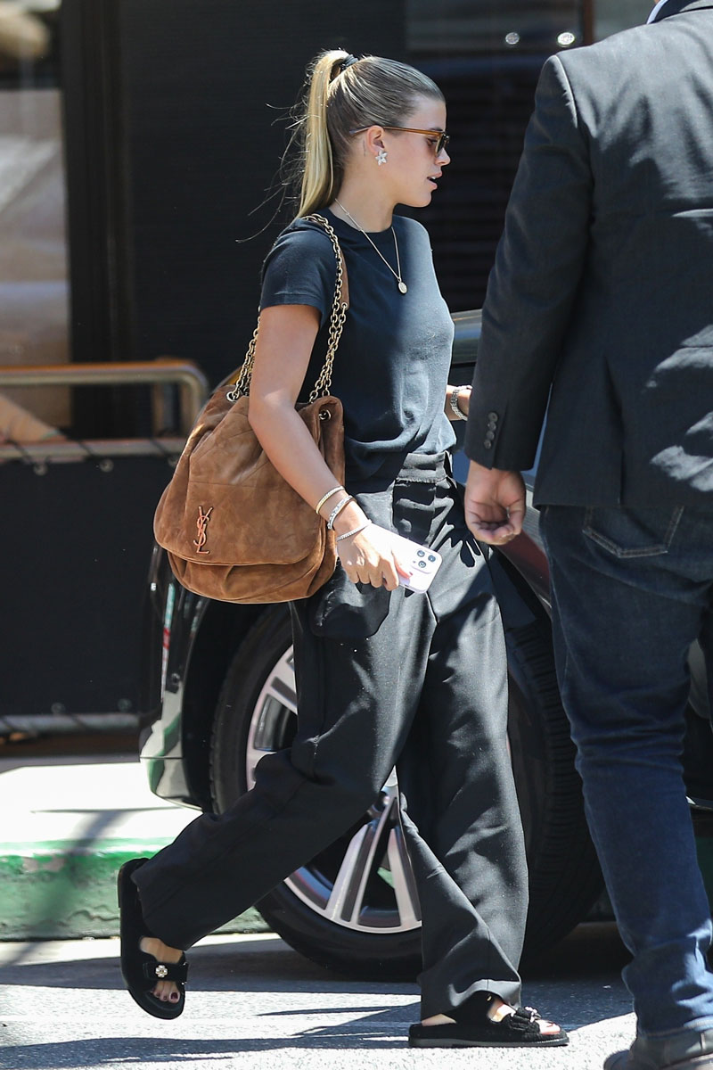 Celebs Run Errands With Hermès and Saint Laurent - PurseBlog