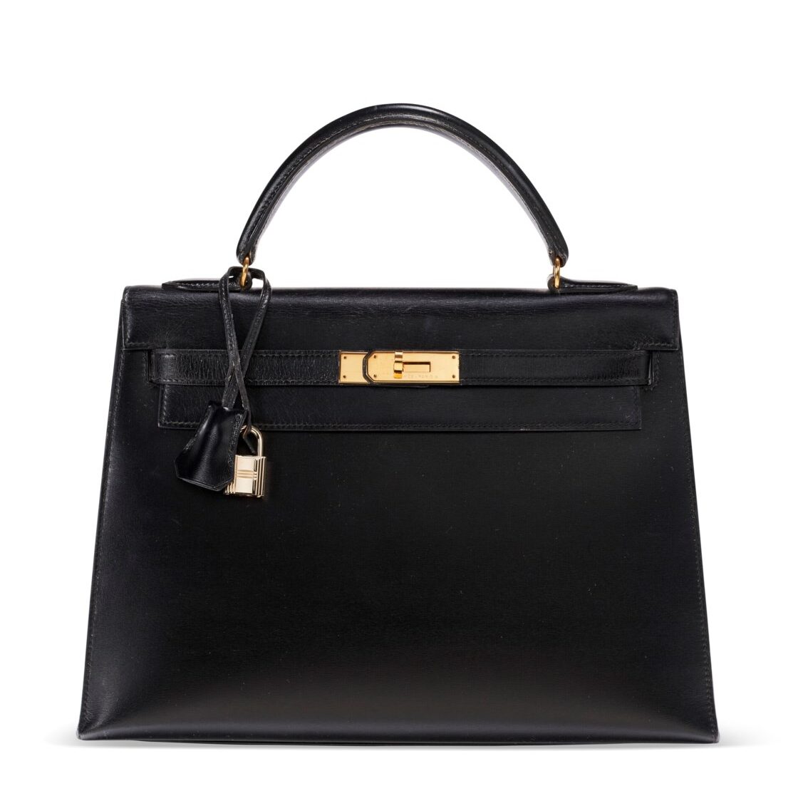 2023 NYR 22082 0137 000a black calf box leather sellier kelly 32 with gold hardware hermes 19051729