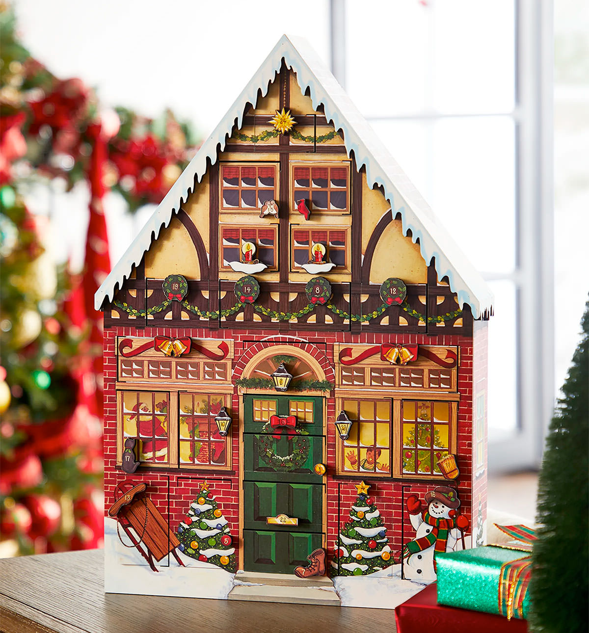 Byers Choice Christmas House Advent Calendar