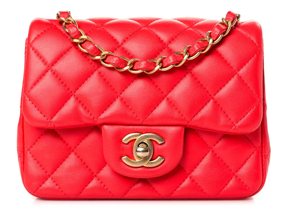 Chanel Mini Flap Red