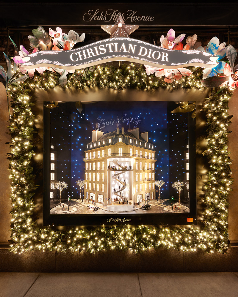 DIOR CAROUSEL OF DREAMS SAKS WINDOWS 2023 2