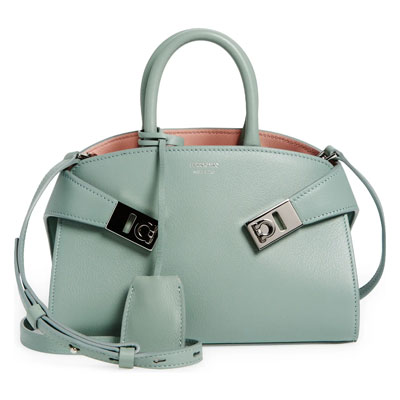 Ferragamo Mini Hug Leather Satchel