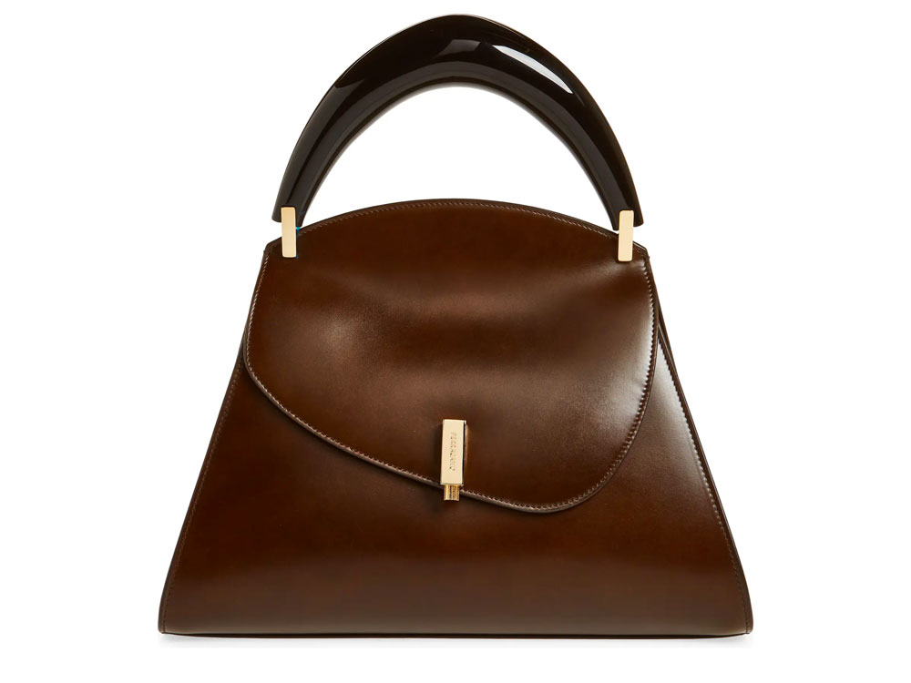 Ferragamo Top Handle Prism Bag