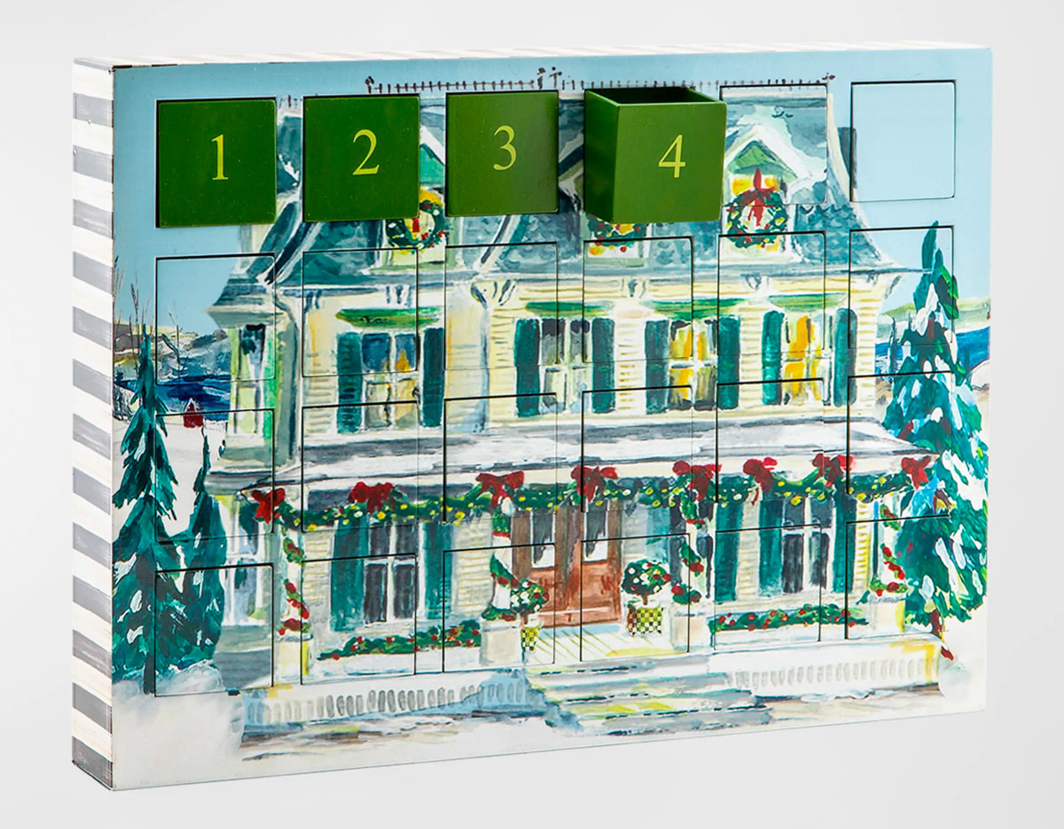 MacKenzie Childs Holiday Farmhouse Advent Calendar